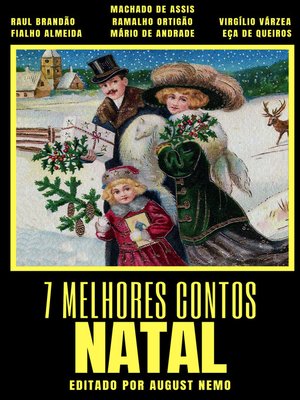 cover image of 7 melhores contos--Natal